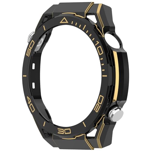 [LUNBER-ARMOR] For HUAWEI WATCH GT6 Pro 46mm P[X ϏՌ Jo[ یP[X/Jo[ t@[EFCEHb` GT 6 ϏՌP[X/Jo[ PF/NA n[hP[X(ubNS[h)