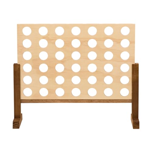 Juego de Mesa 4 en Línea XXL de Madera 45x56x17 cm miniatura 5