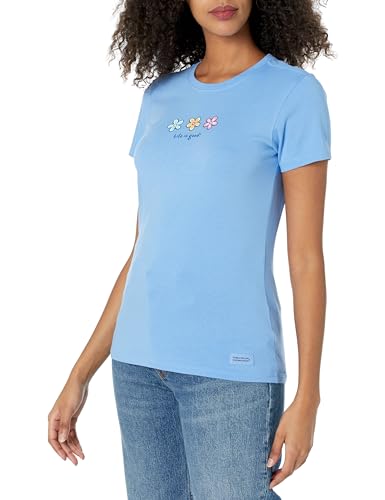 Life is Good Women's Crusher Tee Three Daisies - Main Image