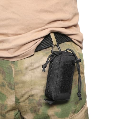 Bolsa de almacenamiento portátil y riñonera compacta de cinturón para organizar dispositivos 5