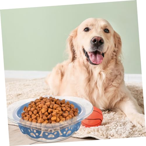 NOLITOY Hundetrink Und Futternapf Aus Kunststoff Abnehmbarer Fressnapf Für Hunde Und Katzen rutschfest Und Leicht Zu Reinigen Für Kleine Hunde Und Welpen Inklusive Hängender Halterung