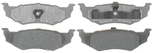 ACDelco Silver 14D658 (19286061) Organic Rear Disc Brake Pad Set