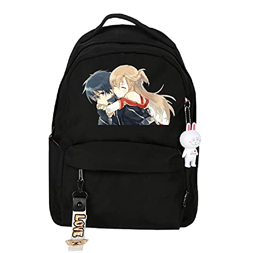 ISaikoy Anime Sword Art Online Backpack Satchel Bookbag Daypack School Bag Laptop Shoulder Bag Style2