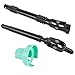 TEKKOAUTO Upper & Lower Intermediate Steering Shafts Kit Replacement for Chevy Silverado GMC Sierra 1500 2500 3500 1999-2007 19153614 26078079 88963617