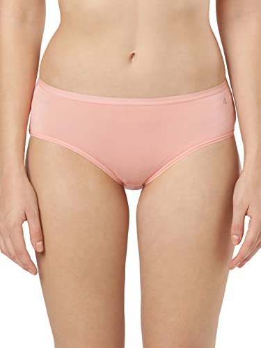 Image of Jockey 1807 Women's High Coverage Micro Modal Elastane Stretch Mid Waist Hipster with Ultrasoft Exposed Waistband
