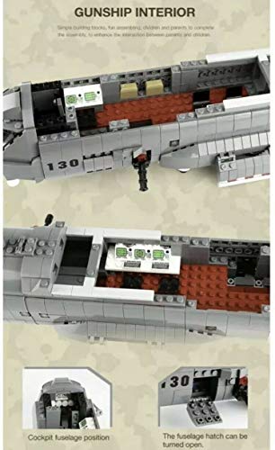 General Jim's Military Army Series The Ac130 Aerial Gunboat Set Building Blocks Bricks Classic Model Plane - Toys For Teens And Adults #TOP3