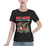 Fat Or Albert and The Cosby Animated Kids Tshirt Top for Teen Womens, Mom Girlfriend Basic Short Sleeve T Shirt Classic Crew Neck Tee Shirt Top Soft Clothes Medium Black