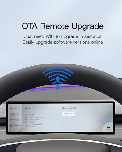 Image of 8.8 Inch Portable Smart LCD Display for Model 3&Y, Voice Control, Navigation, Audio Output, No Broken /No Hole,Cars for 2017-2023 Model 3 & 2019-2024 Model Y