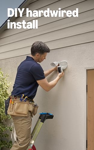 Image of Ring Floodlight Cam Pro, Wired (newest model), Home or business security, Retinal 4K with wide-angle video, 10x Enhanced Zoom, and 2000 Lumen Floodlights, Black