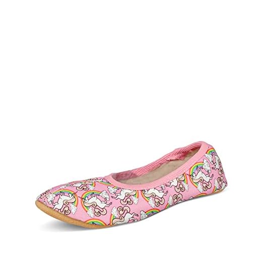 Beck Mädchen Rainbow Gymnastikschuhe, Pink, 29 EU