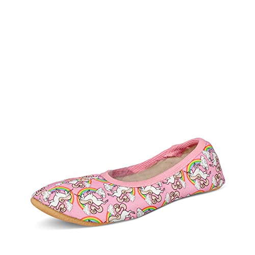 Beck Mädchen Rainbow Gymnastikschuhe, Pink, 26 EU