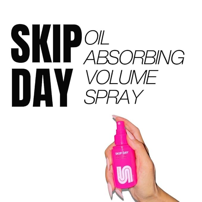 Unsubscribe Active Beauty Skip Day Oil Absorbing Volume Spray | Dry Shampoo Spray Alternative for Greasy Hair, Oil Control Hair Spray that Refreshes Roots | Adds Lightweight Volume & Leaves No Residue