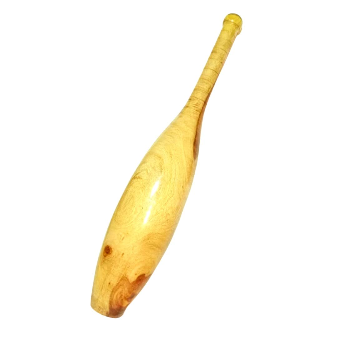 Unique Mania Ovel Shape Mugdar Indian Clubs/Mugdar/Meel/Clubbell/Karla Katai (Weight 3 kg)-image-47