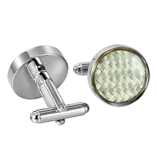 Image of Stunning Mens Nautical Knot Stainless Steel Cufflinks