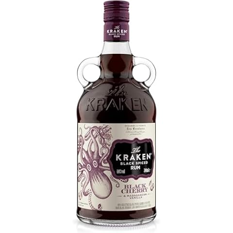 Kraken Black Cherry and Vanilla Spiced Rum Cover
