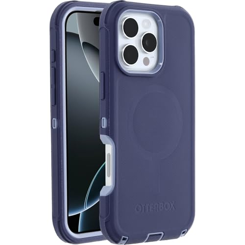 Coque iPhone 16 Pro Max Otterbox Defender antichoc et résistante aux chutes violette