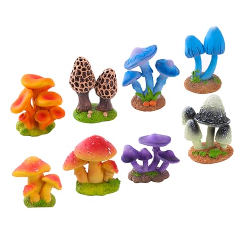 Figurines de champignons de décoration pour embellir vos plantes d'intérieur et terrariums