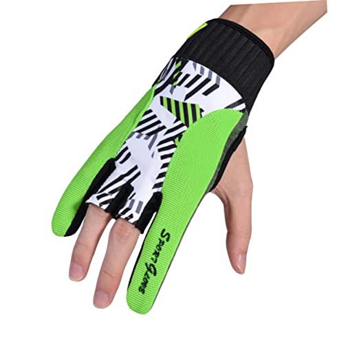 Healvian 1 Pair Exercise Gloves For Men Gym Accessories For Men Fitness Gloves For Men Bowling Wrist Brace Bowling Grip Gloves Sports Gloves Anti- Sports Gloves Wristband Thumb #TOP7