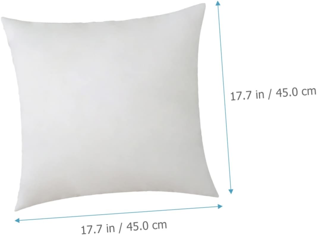 2pcs Outdoor Pillow Inserts Soft Throw Pillow Fillers for Home Decor for Sofa and Car Comfortable Support for Relaxation
