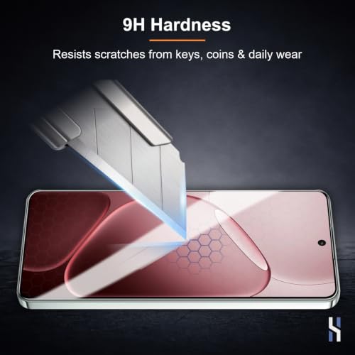Image of Tempered Glass for Oppo F31 Pro Plus - Military Grade 9H Screen Guard, Anti-Scratch, Shatterproof, Edge to Edge Full Coverage - Black Border