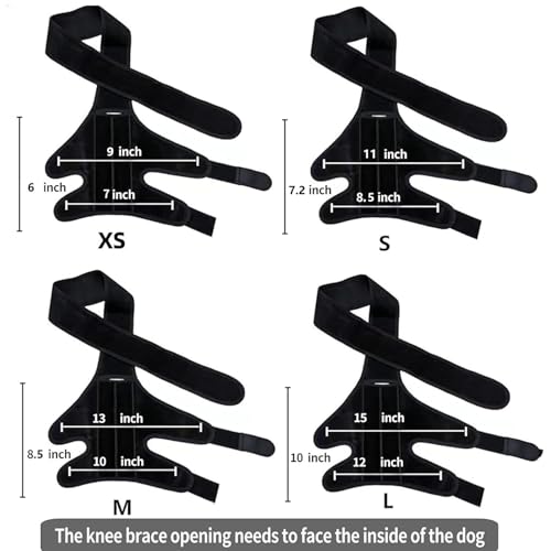 Image of Adjustable Dog Hip & Leg Brace, Support for Joint Pain, ACL Tear, Arthritis, Hip Dysplasia, Injury Recovery Pet Leg Suppor