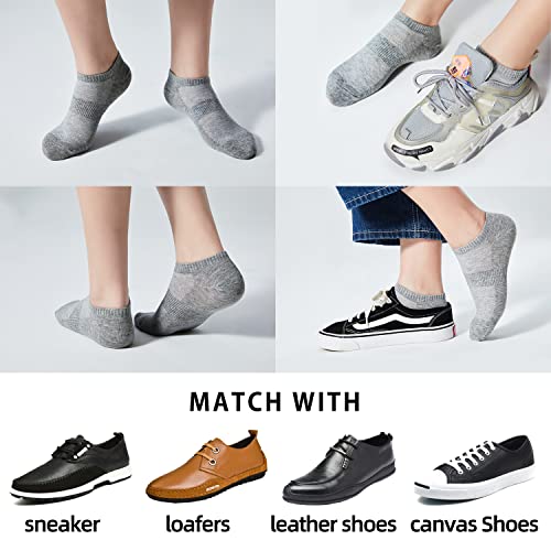 Image of ATBITER 12 Pairs Ankle Socks Women and Men Low Cut No Show Athletic Running Short Socks