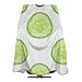 Produktbild Cucumber Slice Unisex Haarschneide-Schürze Cape für Herren Damen Stylisten und Barbiere zu Hause Barbershop oder Friseursalon Friseurschürze 139,7 x 167,6 cm