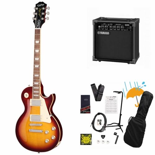 Epiphone/Inspired by Gibson Les Paul Standard 60s Figured Iced Tea Burst �G�s�t�H�� ���X �|�[�� YAMAHA GA15II�A���v�t�����S�҃Z�b�gR
