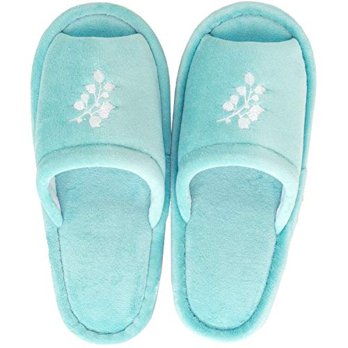 オカ(OKA) スリッパ グリーン 足のサイズ 約25cmまで グリーンデイ リーフ