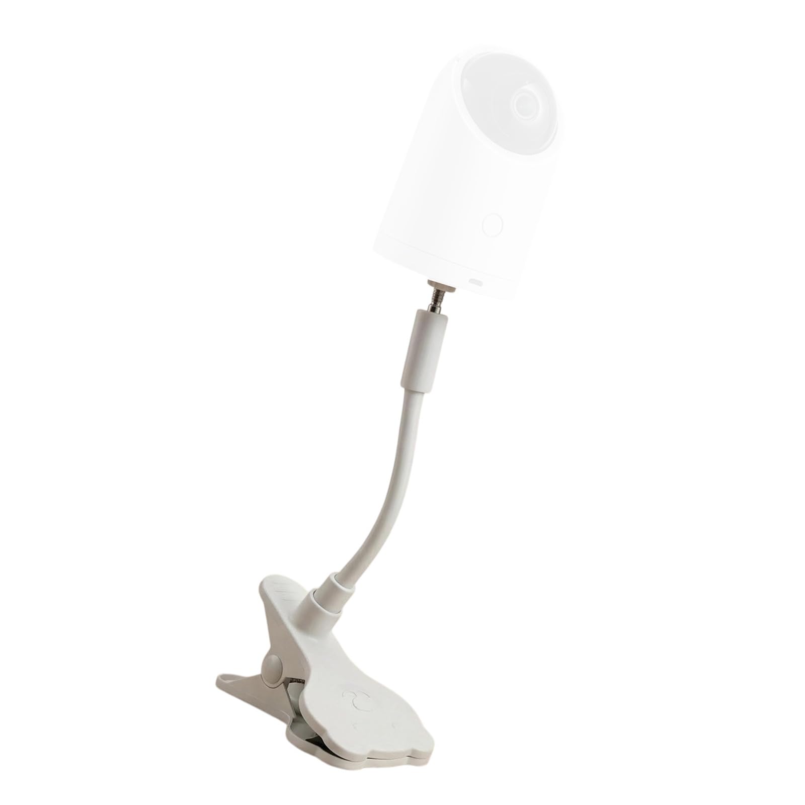 Camera Clip Stand Holder with 1 / 4in Thread Adapter Flexible Angles for Indoor Surveillances Baby Crib Lightweight Camera