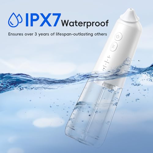 Image of Dual Powered Nasal Irrigation System Nasal Rinse & Wash (304ML) | Quick Relief of Nasal Discomfort with 30 Salt Packets, 2 Sets of Nose Pillows, Rechargeable, 2-Year Service Support