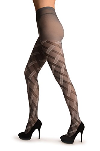 LissKiss Grey Scottish Plait - Pantyhose (Tights)4
