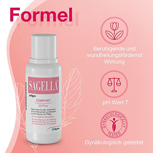 Intimwaschlotion Sagella Poligyn Comfort für Frauen über 50