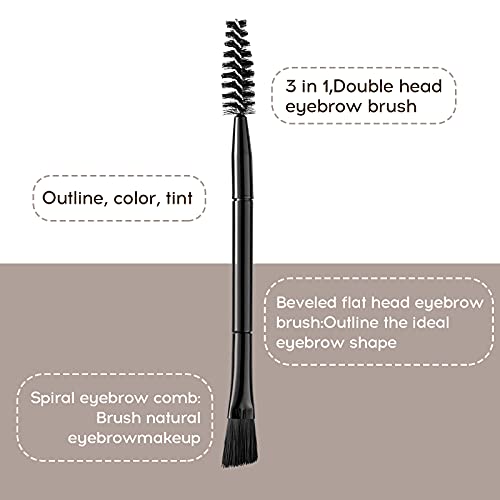 Rynluna Professional Brow Pomade, Eyebrow Color That Fills And Shapes Brows, Easy Breezy Brow Sculpt, Dark Brown, 0.12 Ounce #TOP5