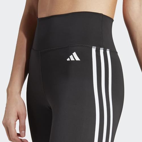 adidas Women's Leggings Designed to Move High-Rise 3-Stripes 7/8 Sport - Image 4