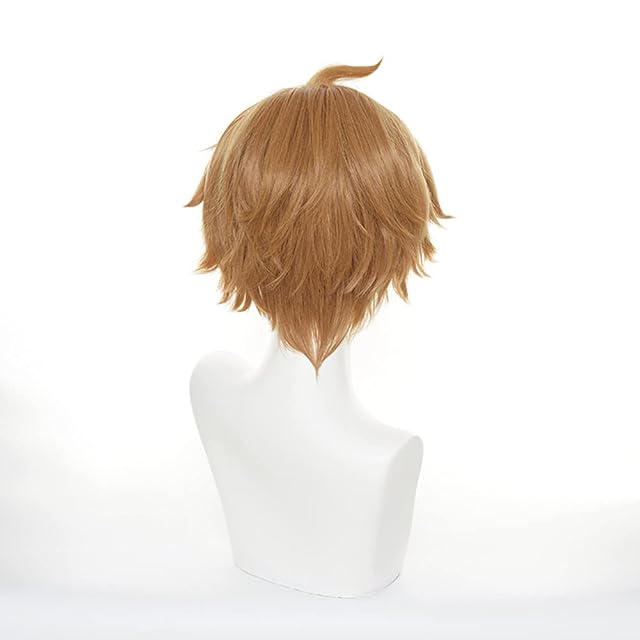 Foto 5 de 6 de Peluca Cosplay Anime, Peluca Genshin Impact, Peluca con Capucha Gratuita, Para Halloween, Fiesta, Carnaval