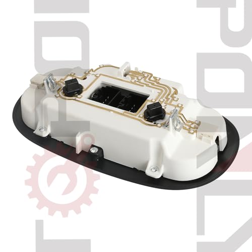 Image of Overhead Console LED Dome Map Light Lamp | Fits Ford F150 2004-2008, for Lincoln Mark LT 2006-2008 Truck | Replaces 7L3Z-18519A70-BA Interior Cab Lights with Sunroof and Rear Window Switch (Black)