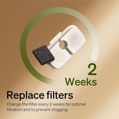 Image of PETLIBRO Offical Cat Water Fountain Pump, Easy Replacement for Cat Fountain PLWF115 /PLWF105 /PLWF005, Wireless Cat Fountain Pump for Pet Water Fountain, Super Quiet Pump for Dog Dispenser