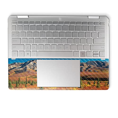 Image of MightySkins Carbon Fiber Skin Compatible with HP Spectre x360 14 inch (2022) Full Wrap Kit - Denali Dreams | Protective, Durable Textured Carbon Fiber Finish | Easy to Apply | Made in The USA