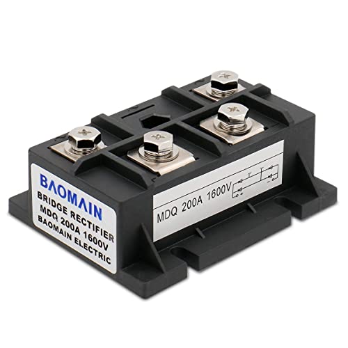Baomain Bridge Rectifier Mdq-200A 200A 1600V Full Wave Diode Module Single-Phase #TOP10