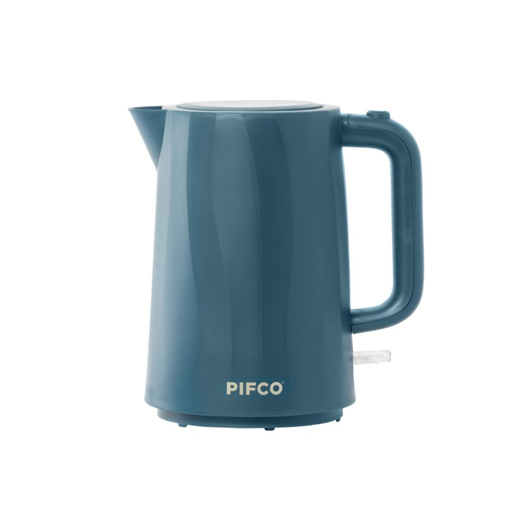 Pifco kettle 1.7L Auto Shut Off Ripple Design 360° Base Teal