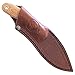 Condor Tool & Knife Zolya Knife - Micarta Handle - 2.9 Inch Fixed Blade - 1095 High Carbon Steel - Hand Crafted Welted Leather - Perfect for Camping, Hiking or Tackling Everyday Tasks 6 oz