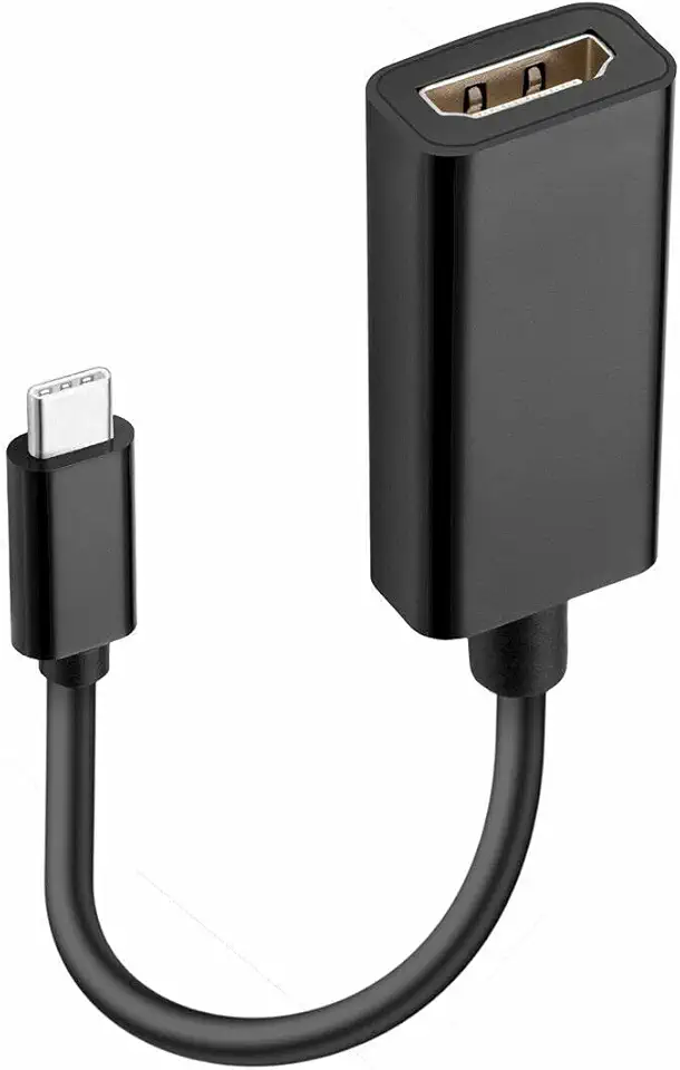 Adaptador de cabo de TV AV tipo C MHL USB C para HDMI HDTV compatível com Samsung S10/S10Plus/Note8/Note 9, telefone Android, Mac, suporta MHL Video USA