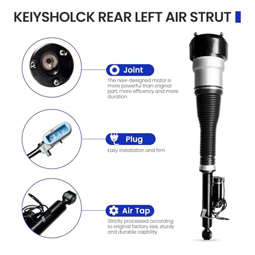 KEIYSHOLCK Rear Left Air Strut Replace S-Class W221 05-12 without 4Matic CL-Class C216 06-13 with Air 4Matic 2213205513 by KEIYSHOLCK - Used condition - Image 4