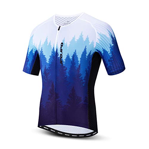 JPOJPO Cycling Jersey Men, Bicycle Short Sleeve, Road Shirt Bike Clothing