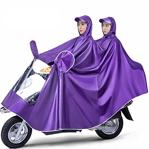 Poncho impermeable multifuncional violeta talla 5XL miniatura 2