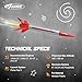 Estes 804 Firehawk Rocket-Building Kit, Beginner Flying-Rocket-Model Kit for Ages 10+