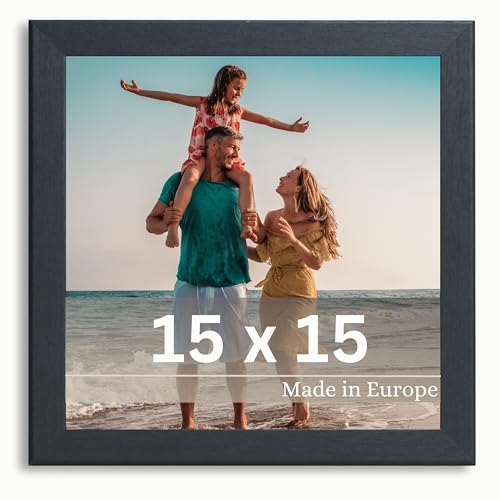 Victor Bilderrahmen Klee 15 x 15 cm in Schwarz – Moderner schlichter...