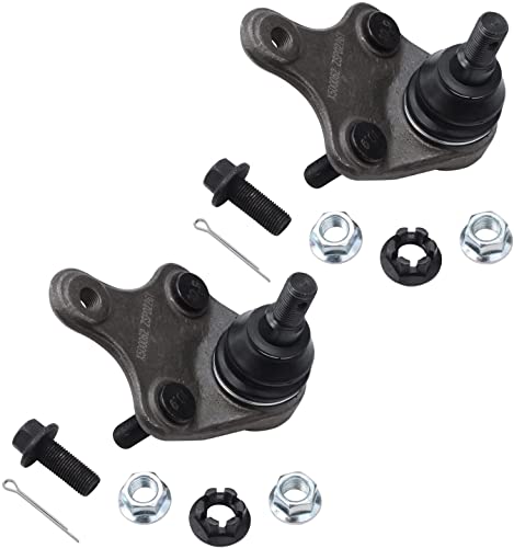 Image of Detroit Axle - 8pc Front End Kit for 2006-2018 Toyota RAV4, 2015-2017 Lexus NX200t, 2015-2018 NX300h, 2018 NX300, 2 Lower Control Arms 2 Lower Ball Joints 2 Sway Bars 2 Outer Tie Rods Replacement