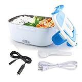❤【Mit 2 Ladekabel】220 V für den Heimgebrauch, Großer LKW 24 V und 12 V für Auto. Mit dieser elektrischen Lunchbox können Sie nicht nur in der Schule, im Büro oder auf Reisen heizen. Aber auch für die Fahrer, die lange auf der Straße fahren müssen.